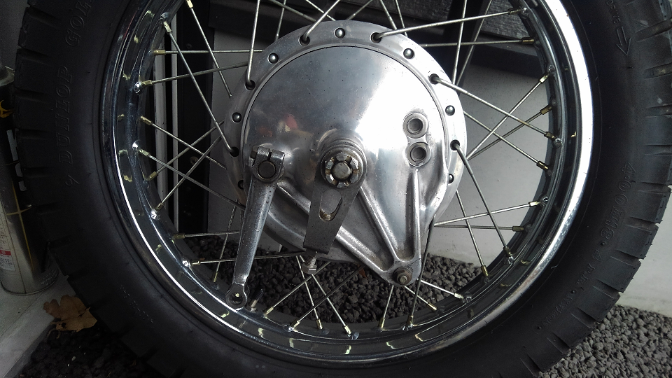 ホンダ CB750 K6 リアホイール ハブ ドラム (検 K4 K5 FourⅡ 大人気，人気セール ○特選中古1点限☆HONDA 純正☆CB750Four