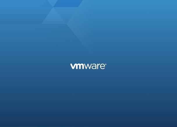 vmware ESXi スタート画面