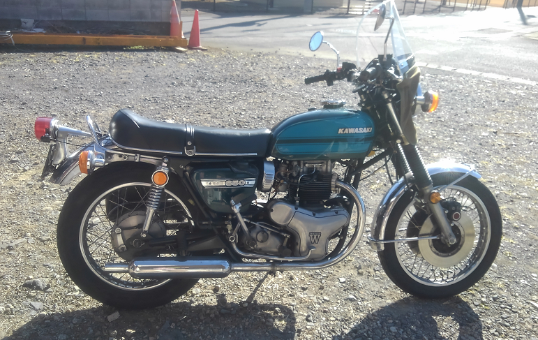 カワサキ W1S ミッション 中古 現状品 KAWASAKI カワサキW1SA 